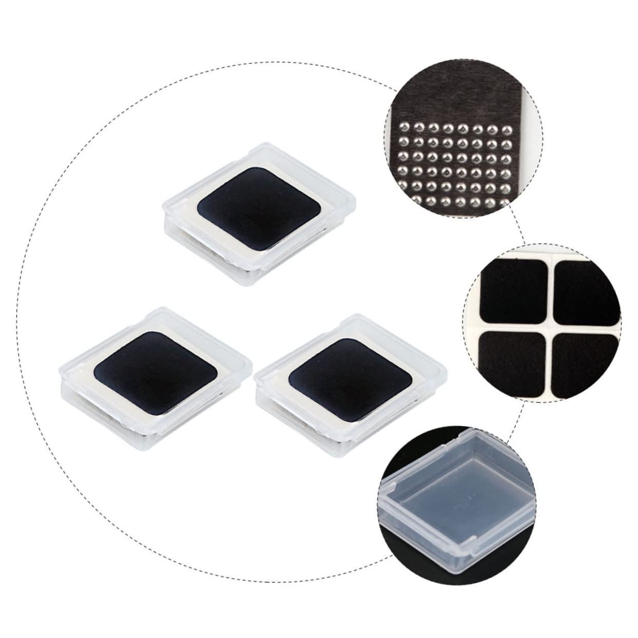 KESYOO 6 Sets Tire Patch Tube Tire Plugs Patches Inner Fix Bicycle Repair Bike Patch Kit Soft Puncture Plastic