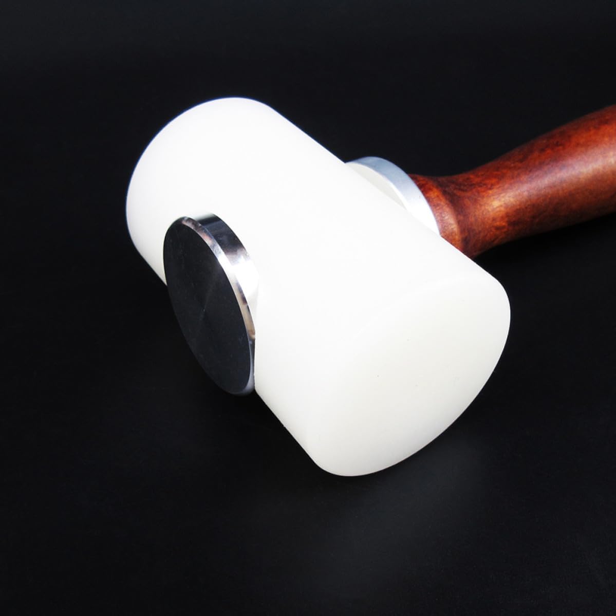 Nylon Carving Hammer DIY with Wooden Handle T Shaped for Leathercraft