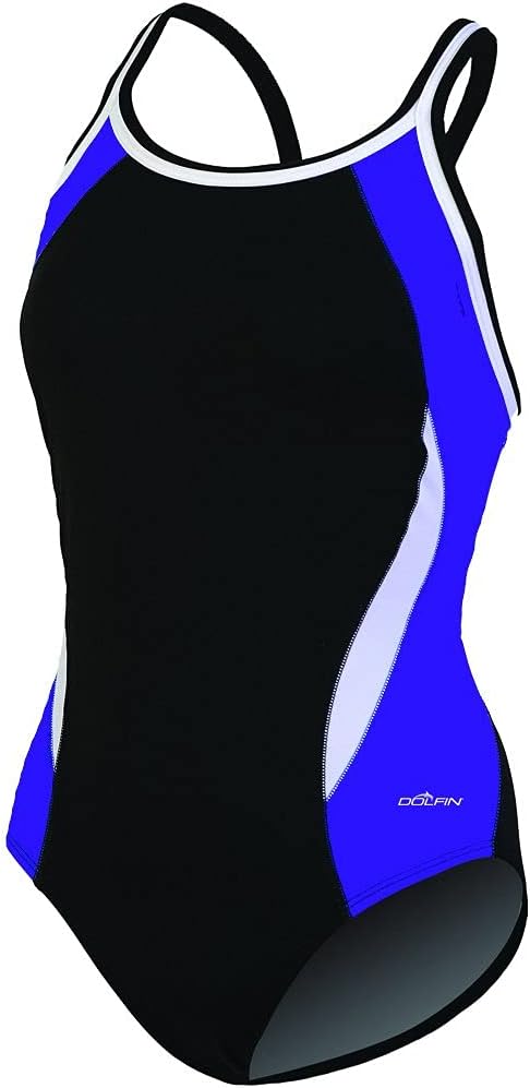 Dolfin 水着 クロロバン カラーブロック DBXバック