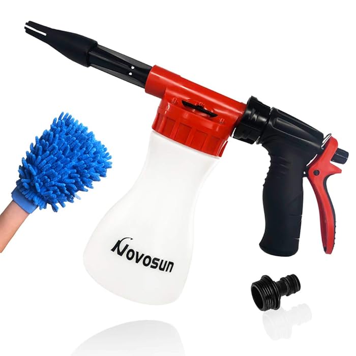 Buy Car Wash Foam Gun, Adjustable Hose Wash Sprayer with Adjustment