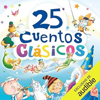 Diseño de la portada del título 25 cuentos cl&aacute;sicos