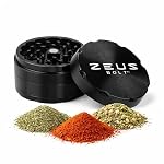 ZEUS – ZEUS Bolt XL Metall Grinder, Kräutermühle & Gewürzmühle, 4-t