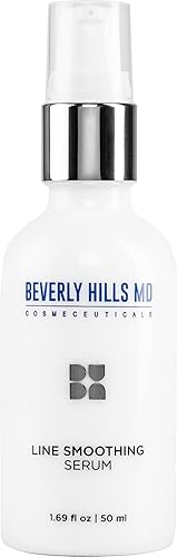 Beverly Hills MD Suero suavizante de línea, reduce las arrugas profundas y suaviza la piel, suero antienvejecimiento para reafirmar e hidratar la