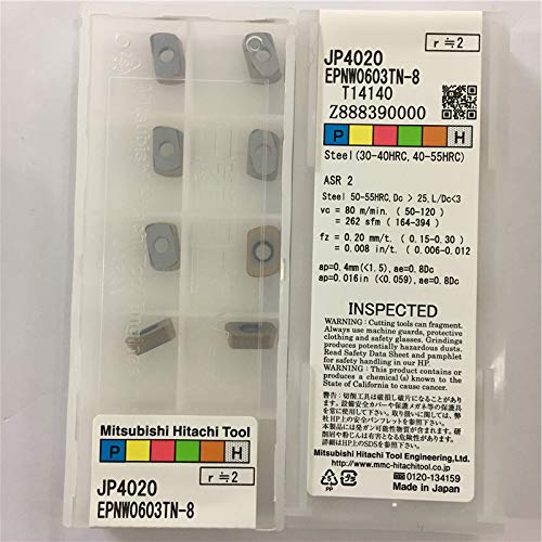 EPNW0603TN8 JP4020 original HITACHI carbide insert milling insert