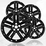Upgrade Your Auto 20' 4pc Gloss Black Wheel Skins (Set of 4) for Chevy Camaro 2016-2018