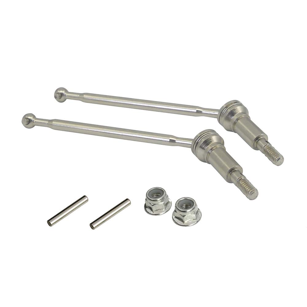 KINGDUO Albero di Trasmissione Universale Anteriore Aggiornato 30-Wj02 da 2 Pezzi per 9130 9135 9136 9137 1/16 Rc Auto