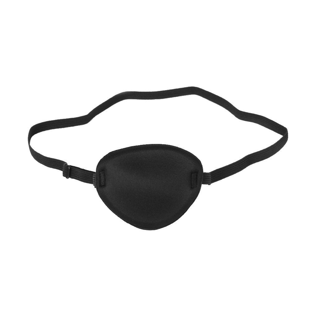 MagiDeal 3D Eye Socket Design Pirate Eye Patch Eye Mask Eyeshade Cover Plain For Adult Injured Correct Lazy Eye Amblyopia