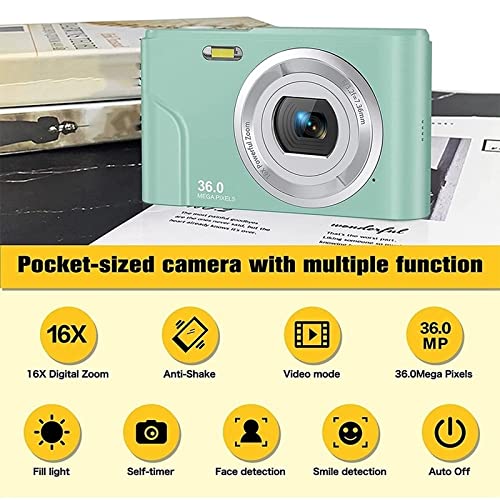 Amazon.com: Digital Camera Digital Camera for Kids 1080P 36.0 Mega