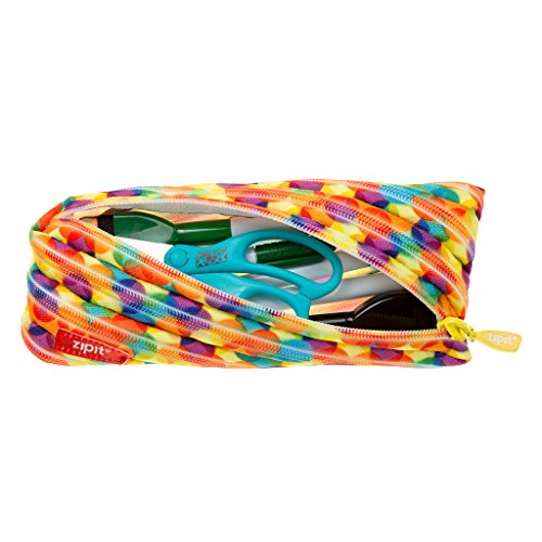 Zipit Colorz Pencil Case/Cosmetic Makeup Bag, Small Bubbles #TOP1
