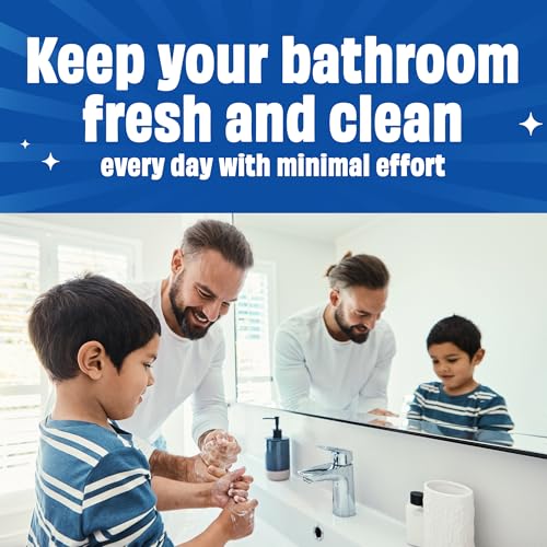 Image of Scrubbing Bubbles Easy Clean Quick Eraser, Multipurpose Durable Bathroom Cleaner Sponge for Shower and Tub Tiles, Sinks, Faucets, Counters, Toilets, Glass Doors & More, 4-Count