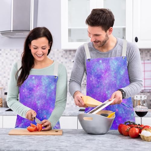 Tabliers de cuisine avec 4 broches pour ajustement et maintien parfait - 6