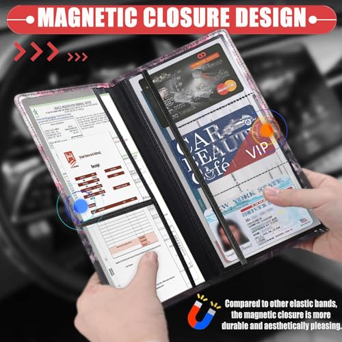 Organizador de auto cierre magnético miniatura 4