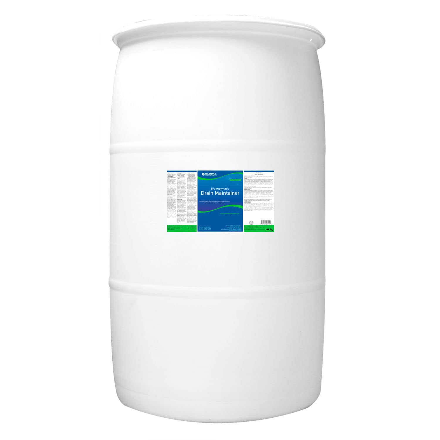 30 Gallon ic Drain Maintainer Drum by Global Industrial – Green, Model N044-D30