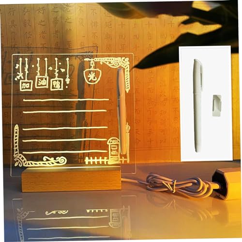 Tableau message lumineux acrylique idée cadeau déco de bureau