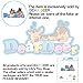Deardeer Kids Play Dough Dinosaur Play Set 26 Pcs Pretend Play Toy Kit with Dough and Moulds in a Portable Case