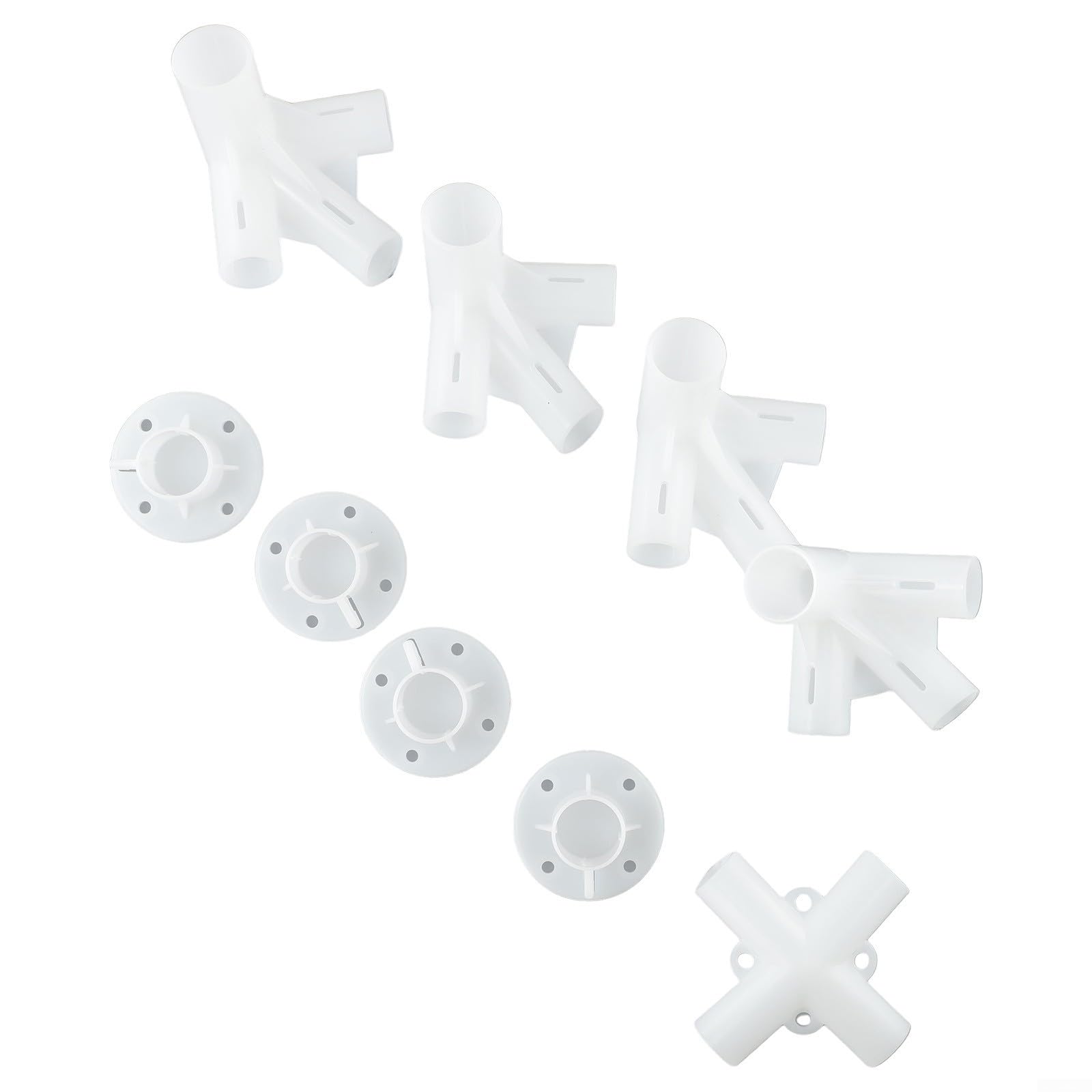 9 Piece Connector Accessory Set for Gazebo Tent Features Corner and Center Connectors