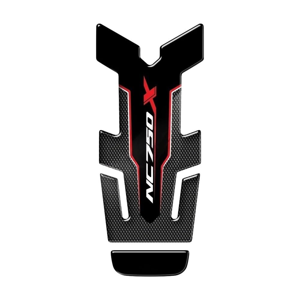 Protection de réservoir moto NC750X 2016-2020 autocollant noir