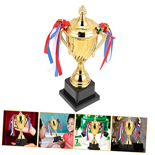 Alipis Brinquedos Esportivos Infantis Jogos Troféu Troféu Equipe Goldendoodle Ornamento Troféus Infa