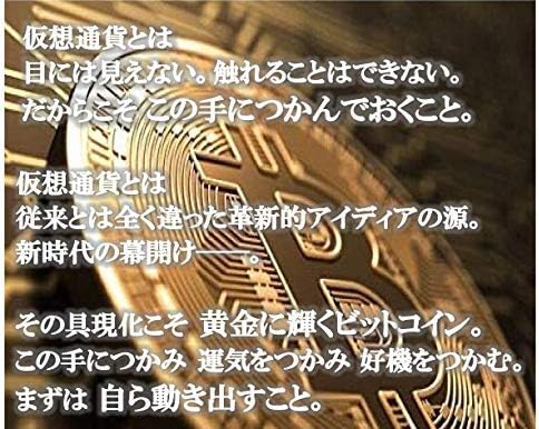 Amazon Co Jp Onehorse 3枚セット ビットコイン Bitcoin レプリカ 仮想通貨 ゴールド 風水 金運 幸運 強運 プレゼント お守り Btc 3 ファッション