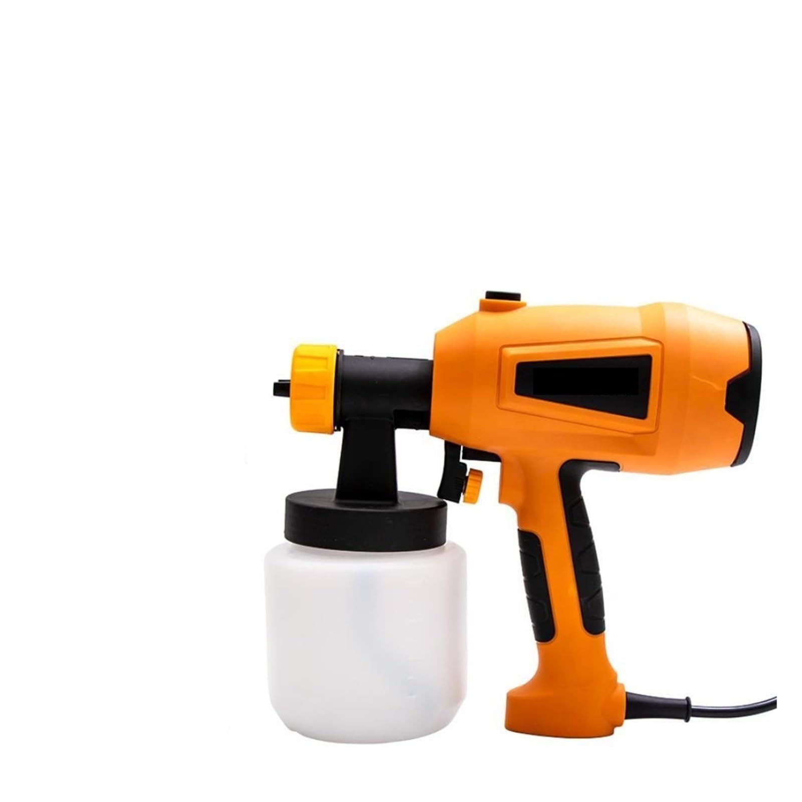 Pistolet do malowania, Elektryczny pistolet natryskowy o dużej mocy, elektryczny pistolet natryskowy do farby, 3 dysze, łatwe natryskiwanie i czyszczenie, 800 ml, elektryczny pistolet natryskowy do fa