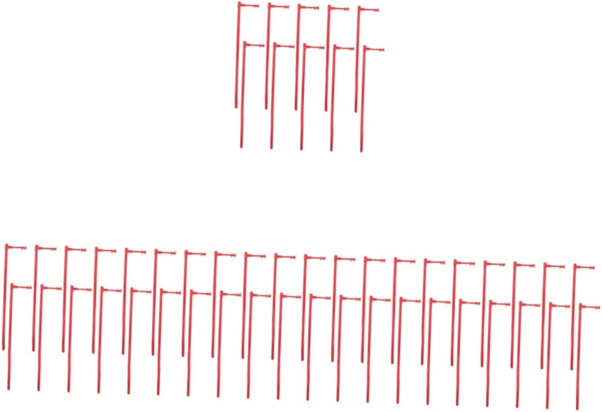 SUPVOX Windmill Replacement Rods 50 Sets Durable Pinwheel Parts for DIY Garden Windmills Practical and Stable Crafting Rods for Outdoor Decoration