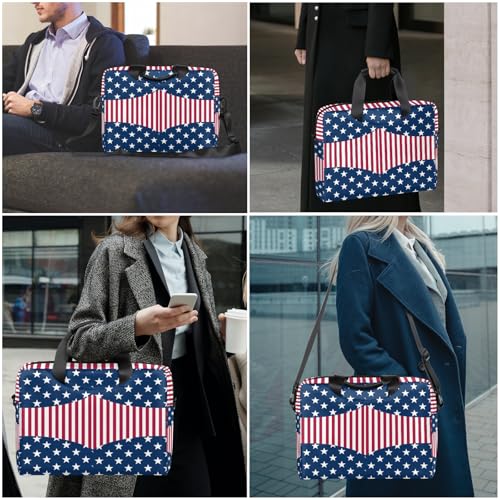 Bolsa para portátil patriótica de 16 pulgadas resistente al agua miniatura 7