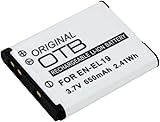 Bater?a para Nikon Coolpix W100, 650mAh, substituye: EN-EL19; Bater?a para Nikon Coolpix W100, 650mAh, substituye: EN-EL19;