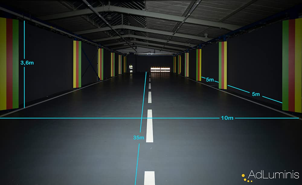 LED Rückfahrscheinwerfer 25 Watt 2700 Lumen, Arbeitsscheinwerfer mit ECE R23 Zulassung, 35,6°, Für 12V 24V, z.B. LKW Traktor Offroad