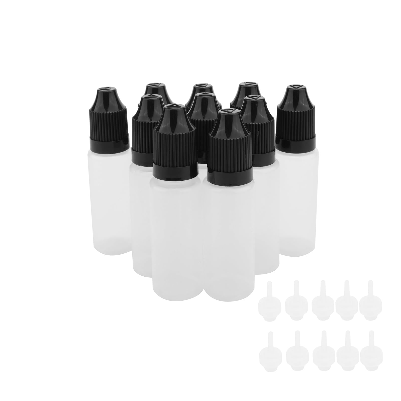 Flaconi Contagocce 15ml LDPE - Confezione Da 10 Per Liquidi, Olio E Campioni - Foto 3
