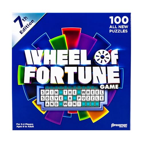 Wheel of Fortune Game: 7th Edition - Spin The Wheel, Solve A Puzzle, And Win by Pressman