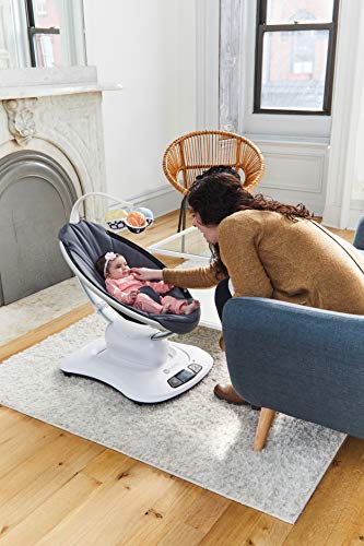 Cadeira Mamaroo 4.0 Grey/Mesh, 4 Moms, Cinza glide
