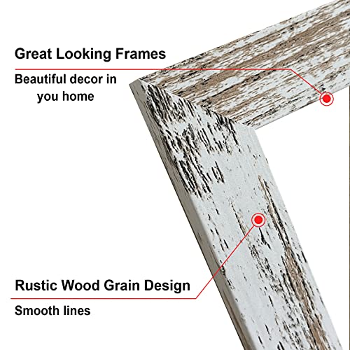 Seseat 16X20 Picture Frames Distressed White thumb #6