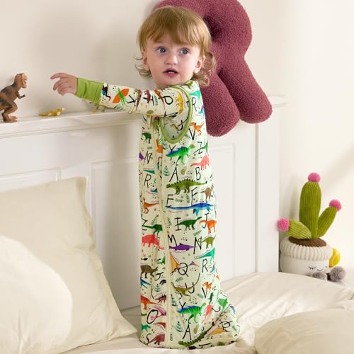 Image of babee Reshinee Bamboo Viscose Sleep Sack for Babies and Toddlers 1.0 Tog Wearable Blanket 2-Way Zipper Baby Shower Gifts