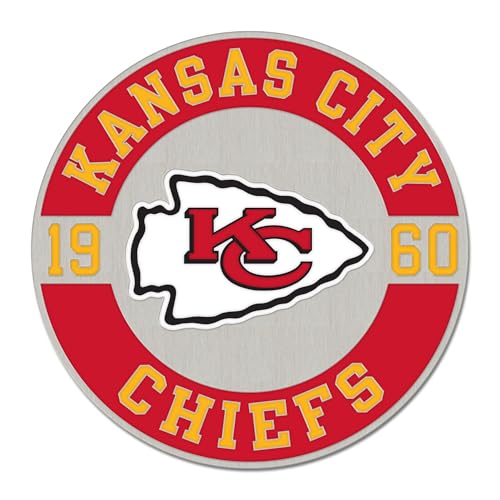 Pin Kansas City Chiefs NFL Universal Bijoux Caps pour fans de football américain
