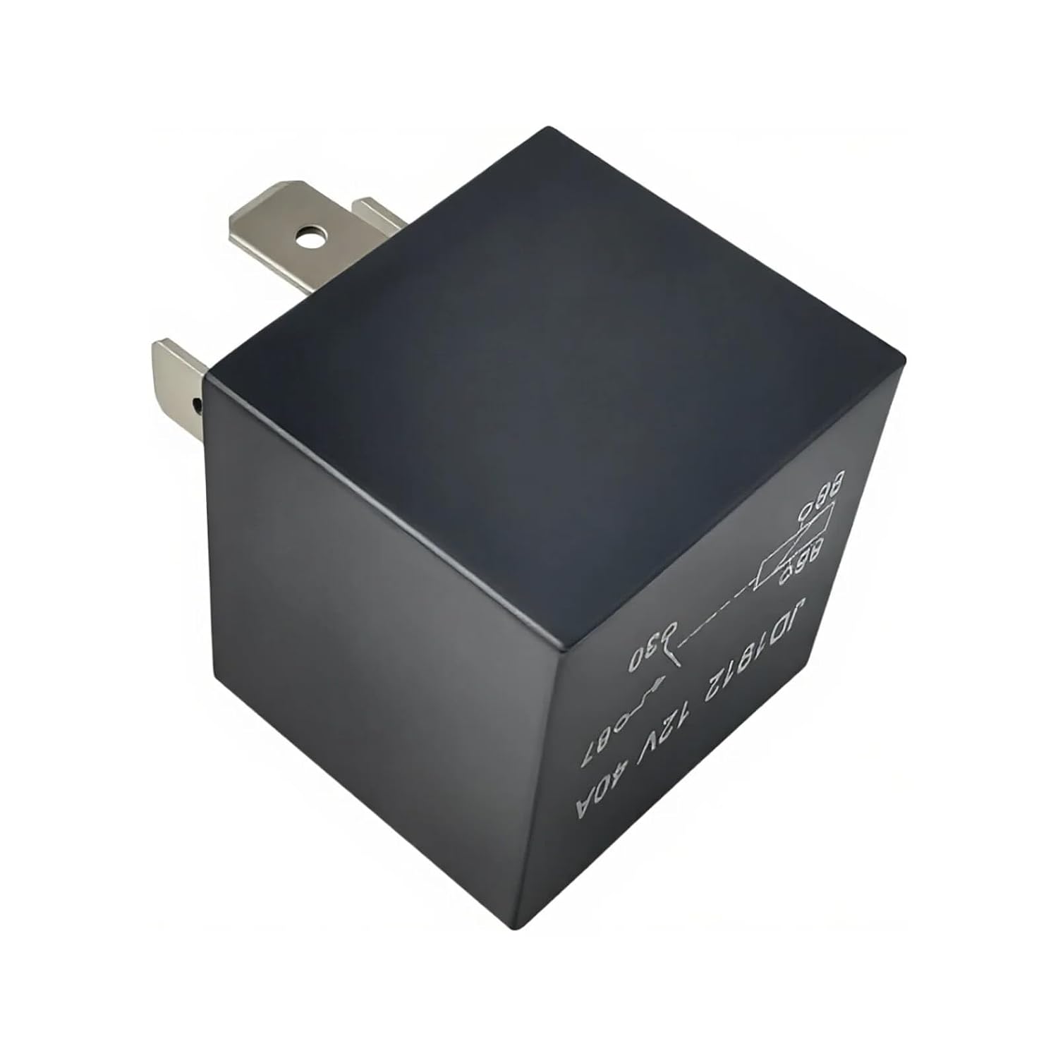 JD1912 12V 40A Car Relay, Heavy Duty 4 Pin SPST-NO Switch | For Car, Truck, Motorcycle, Boat, Golf Cart, Replacement for Fog Light, Horn, Fan, LED Work Lights，horn relay