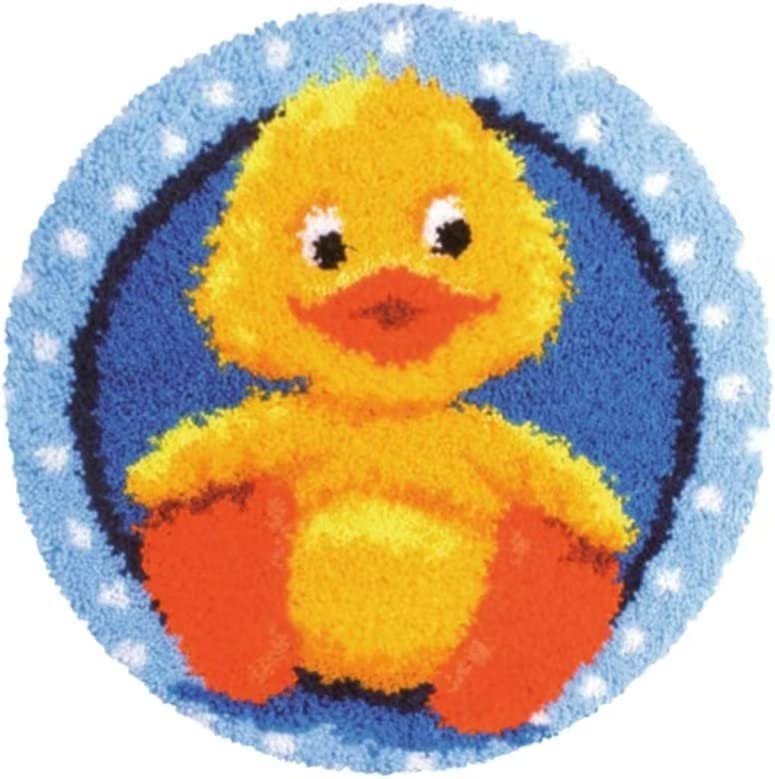 Knüpfhaken Teppich Kit DIY Teppich Making Kit für Erwachsene Kinder Teppich Making Kits Kreuzstich...