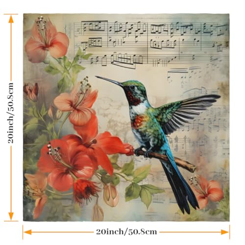 Servilletas de tela set x6 50.5x50.5 cm multicolor miniatura 2