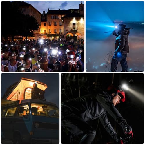 Faro multifunción inteligente con sensor Alasum impermeable para camping 4