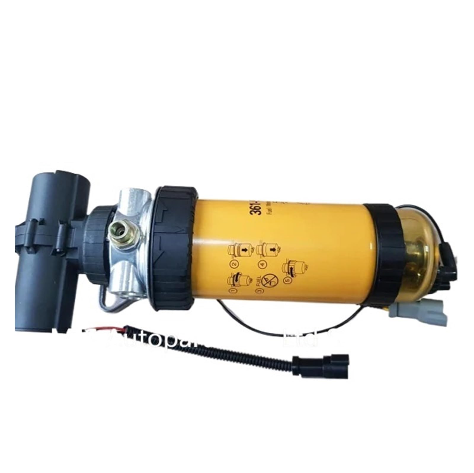 0P7BR328B 3619554 Fuel Filter Assembly with Water Separator Electronic Pump with Induction Device