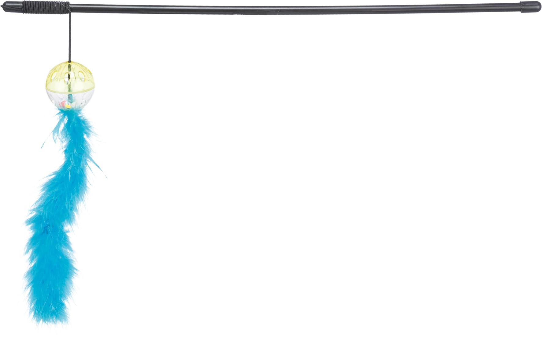 Trixie Playing Rod with Rattle Ball and Feather for Cat, Plastic, 46 cm, Encourages Exercise and Mental Stimulation, Interactive Toy Designed to Engage pet (B0BP9XQB5W) Amazon Price History, Amazon Price Tracker