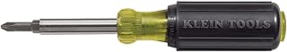 Klein Tools 32476 5-In-1 Multi-Bit Screwdriver / Nut Driver with 2 Slotted, 2 Philips, and 1 Nut Driver Tip