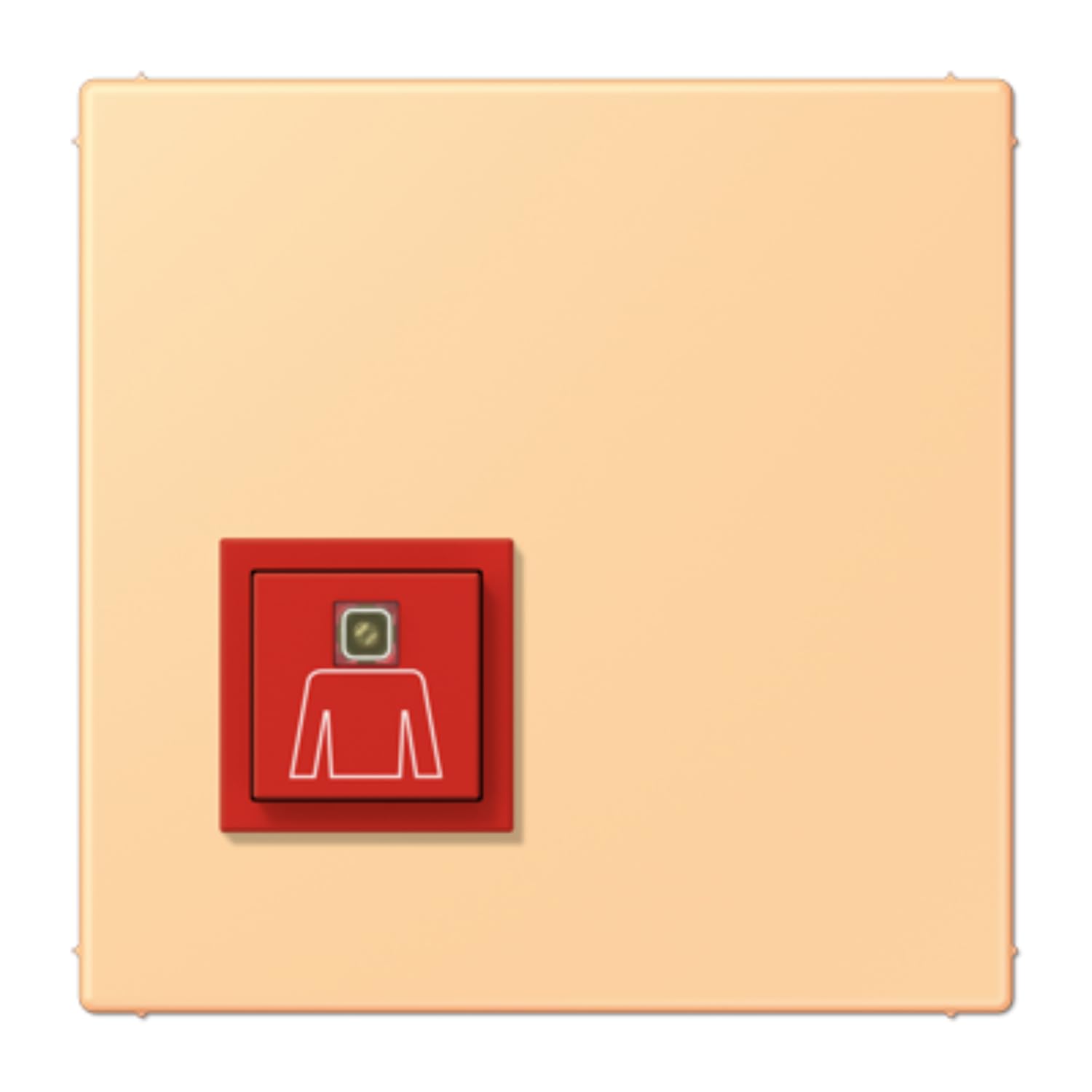 Bouton d'appel d'urgence LC4320P JUNG contre le risque d'isolement en cas de chute