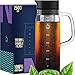 SAMBANGAN Cold Brew Kaffeebereiter Cold Brew Coffee Maker Kalter Kaffee Cold Brew Kaffeemaschine Cold Drip Coffee Maker (1500ml)
