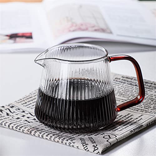 Cafetera de vidrio con pico vertical 350 ml miniatura 3