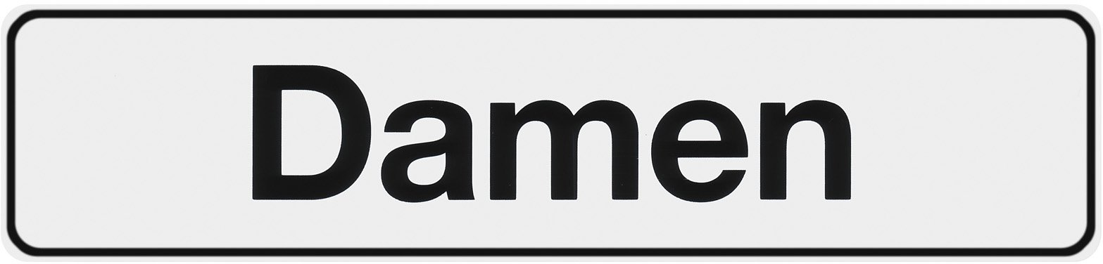 Metafranc Klebeschild 