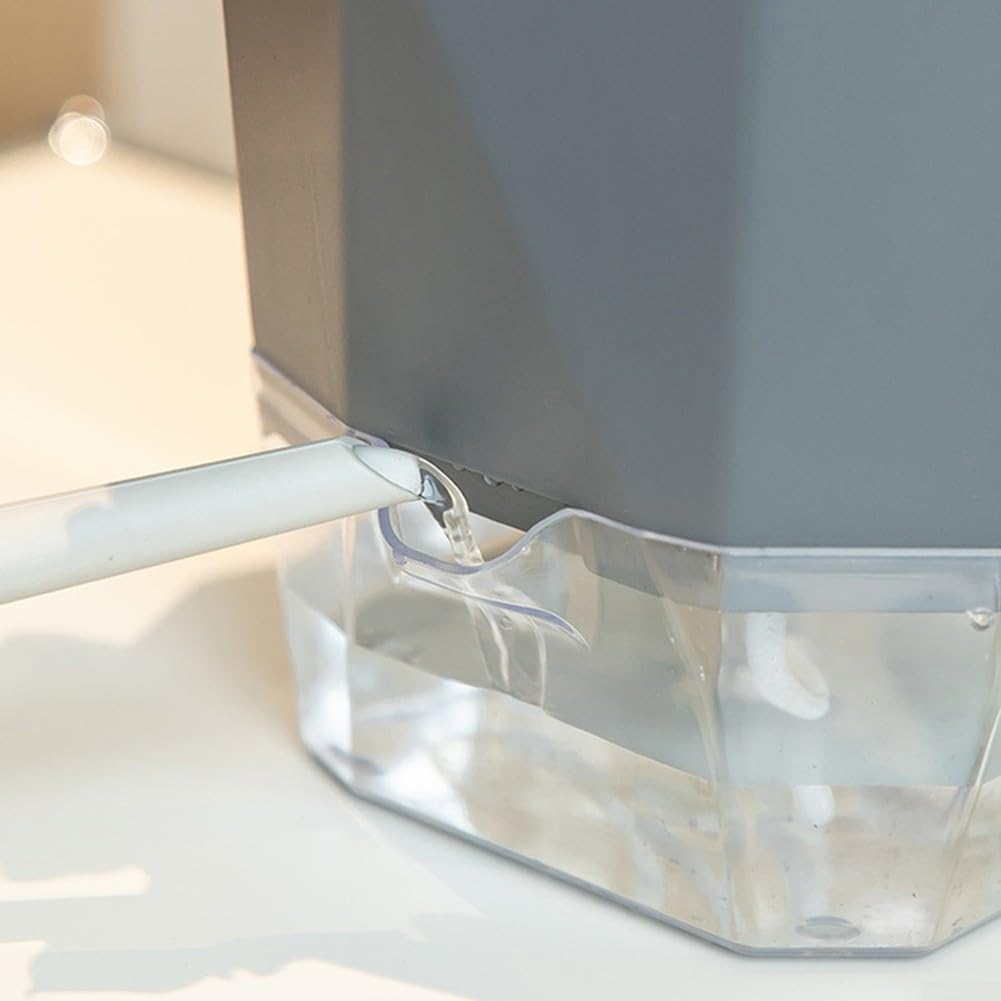 SPORTARC 8-teiliges selbstbewässerndes Set mit Wasseraufbewahrungsbox und Absorptionsseil für einfache Pflanzenpflege (groß)