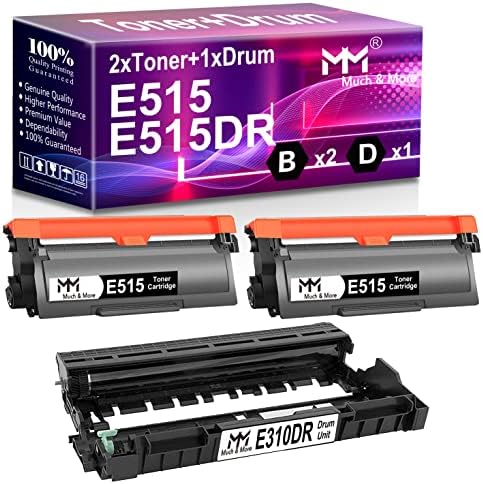 2-Pk/Pack 1-Drum + 1 X Toner For Dell E310 E310DW E515DN E515DW - Foto 6