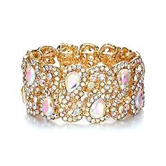 Iridescent AB Gold-Tone