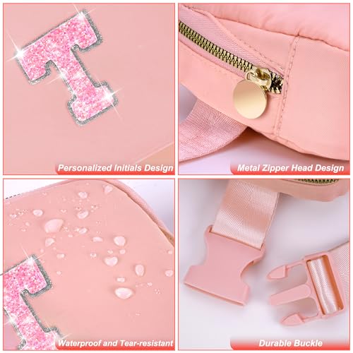 Image of Uygafly Gift for Teen Girls Kids Daughter Her - Birthday Gifts for 3 4 5 6 7 8 9 10 11 12 13 Year Old Girls,Fanny Pack Crossbody Bag Purse Belt Bag Cute Trendy Stuff | Peach,T