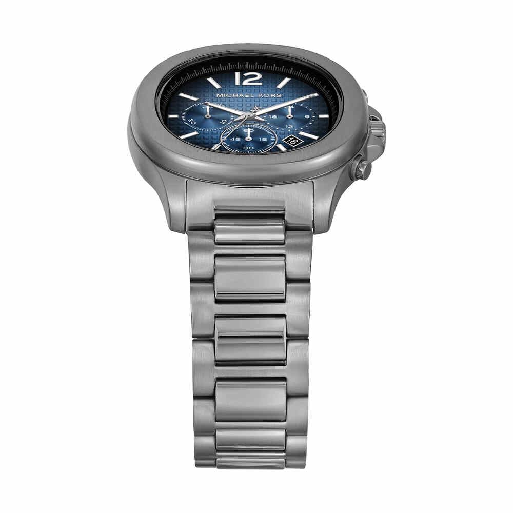 Michael Kors Orologio Sage da uomo, movimento cronografo al quarzo 44 mm con cinturino in acciaio inossidabile